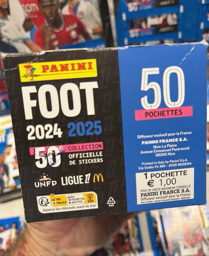 Kit Panini stickers FOOT 50 Collection 2024 / 2025t - photo numéro 4