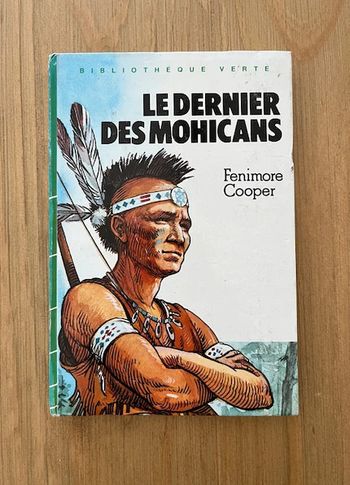 Bibliothèque verte - Le dernier des Mohicans