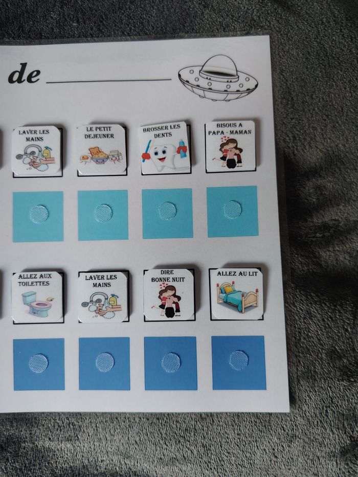 Ma routine du matin et soir pour garçon - photo numéro 2