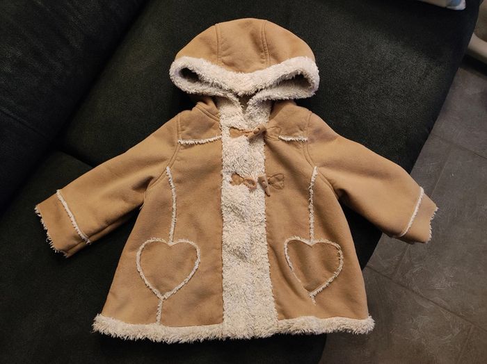 Manteau nubuck 18 mois
