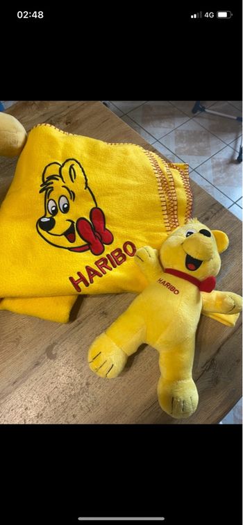 Doudou haribo + plaid