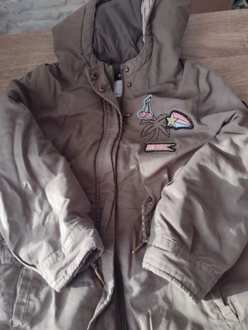 Blouson hiver fille taille 6 ans Kiabi