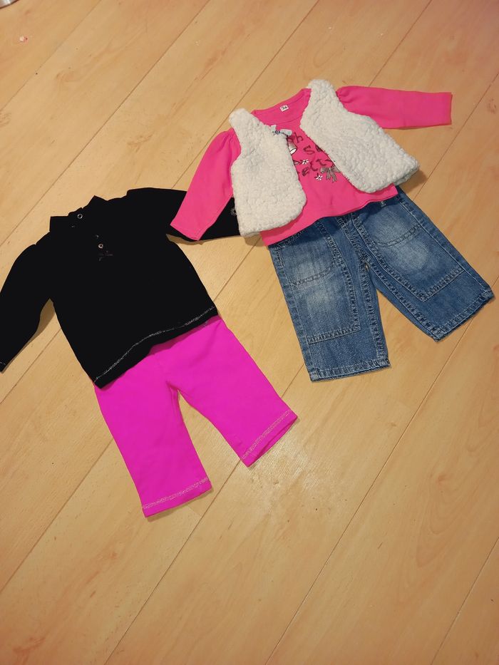 Lot 9 mois 71/74cm mi saison