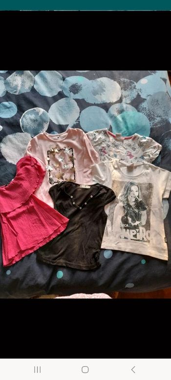Lot de 5 tee shirts en 6 ans