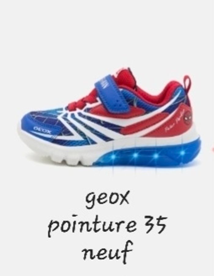 Basket geox spiderman enfant garçon - photo numéro 3