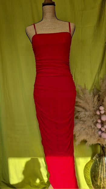 Robe de soirée rouge