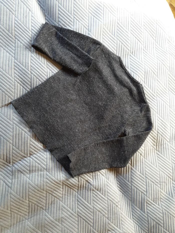 Pull léger 14 ans gris - photo numéro 6