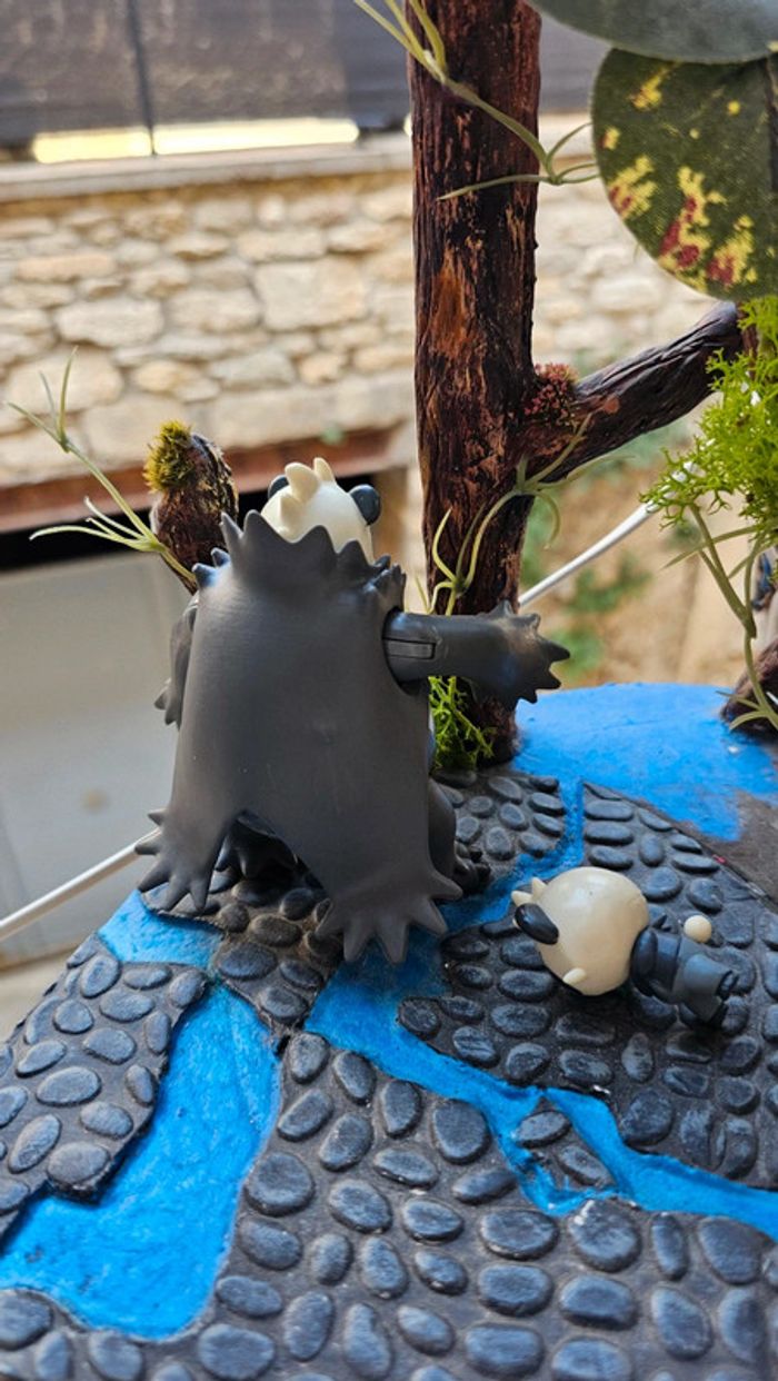 Super figurine Pokemon Nintendo Évolution Pandespiègle pandarbare - photo numéro 7