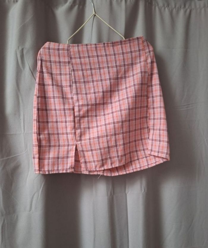 Jupe à carreaux