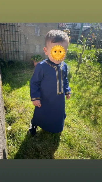 Djellaba petit garçon