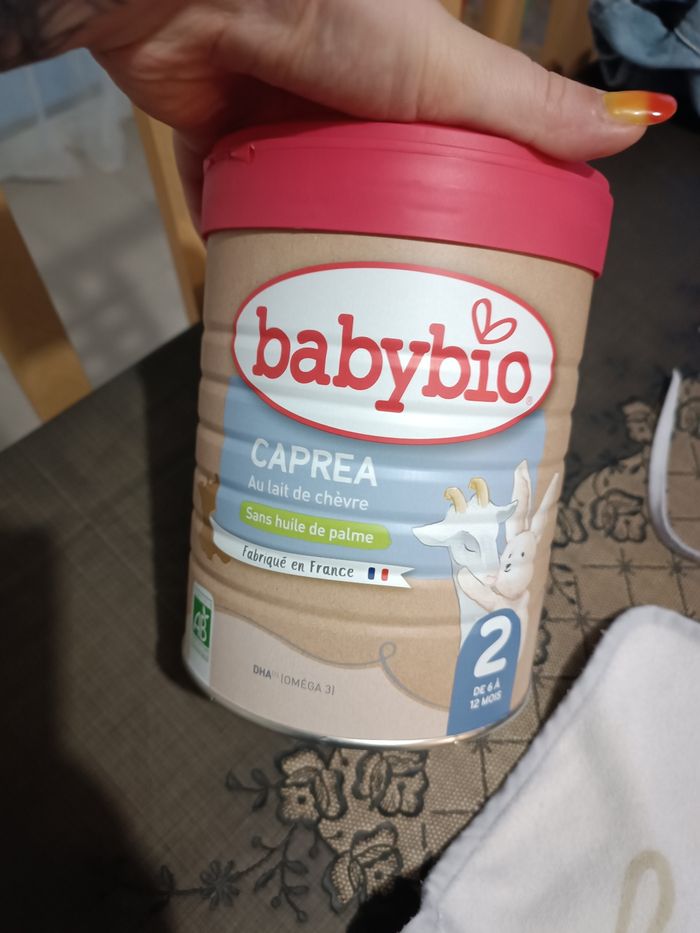 Lait babybio caprea