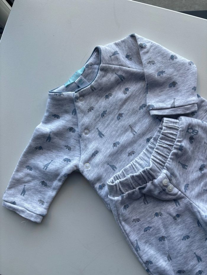 Ensemble bébé garçon Obaïbi 1M - photo numéro 3