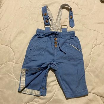 Jolie Salopette Dpam bébé 1 mois