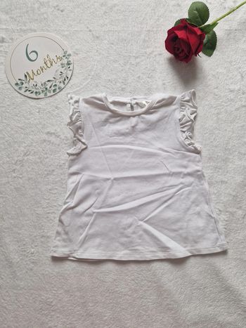 Tee shirt à volants