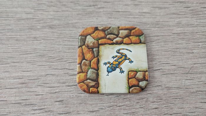 Plaque couloir angle gecko pièce détachée jeu de société Labyrinthe Ravensburger #A80