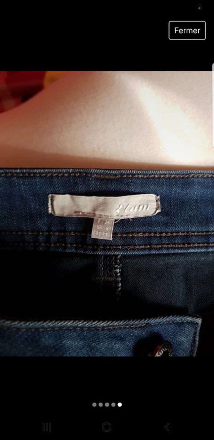 Mini-jupe jeans - photo numéro 4