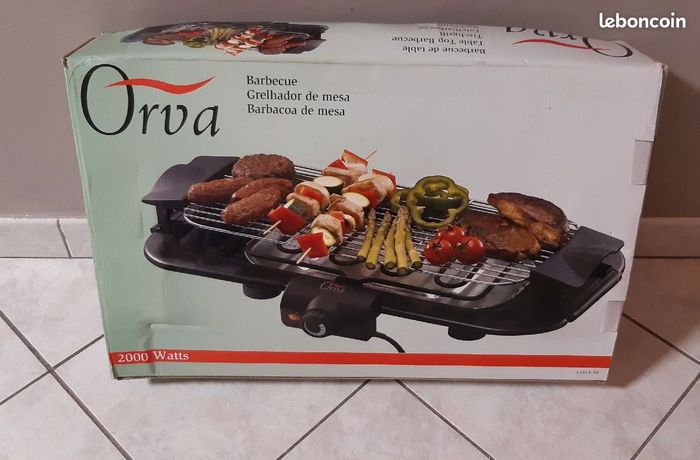 Barbecue de table / Barbecue électrique Marque "orva" NEUF