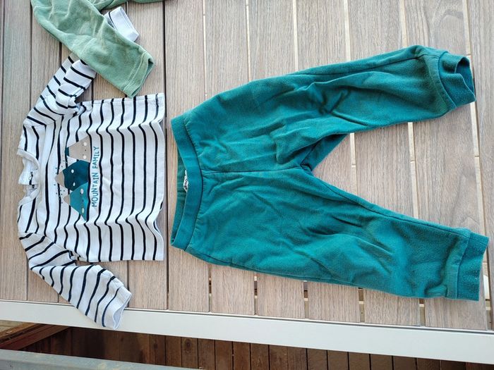 Lot de 2 pyjamas 2 pièces Gémo T.24M - photo numéro 3