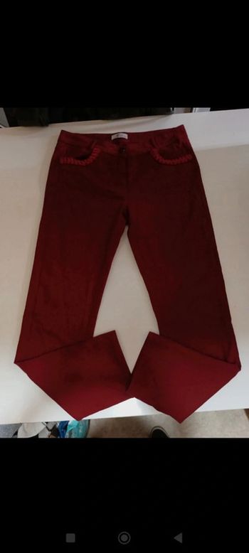 Pantalon jeans femme Weill taille 42 coupe droite rétro vintage