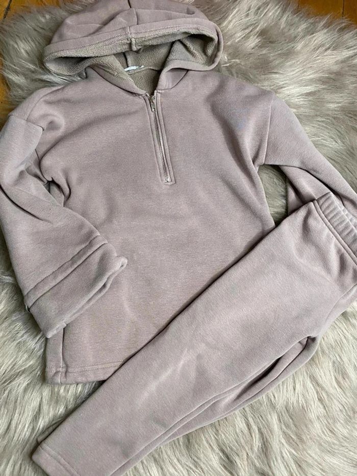 Ensemble beige chaud