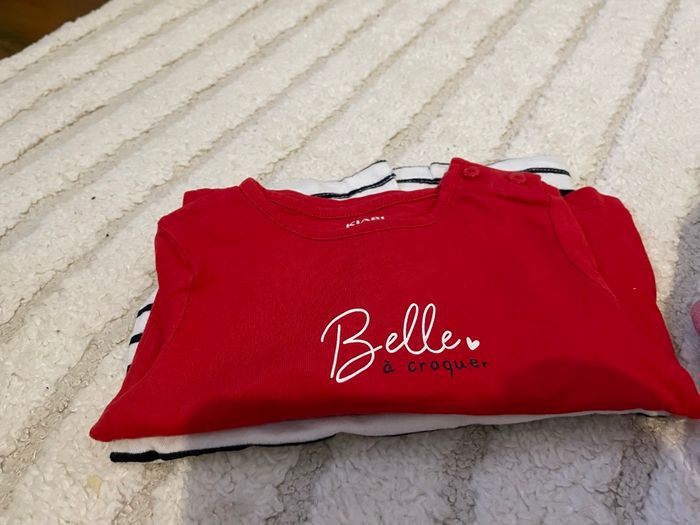 Lot 4 t-shirt manche longue - photo numéro 3