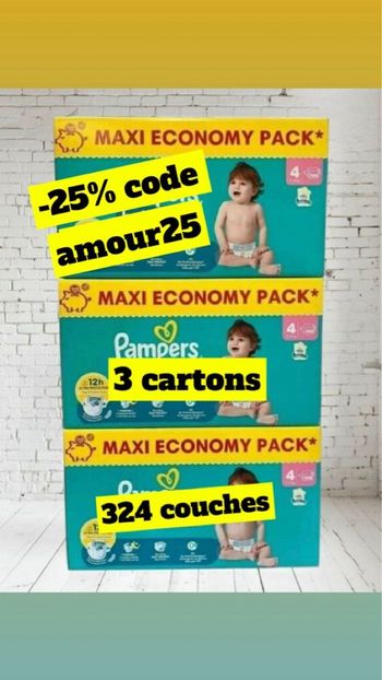 Pampers baby dry taille 4