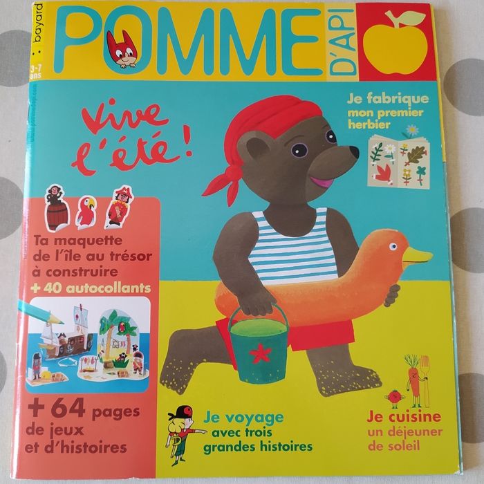 Lot de 12 magazines enfant : Pomme d'Api - photo numéro 2