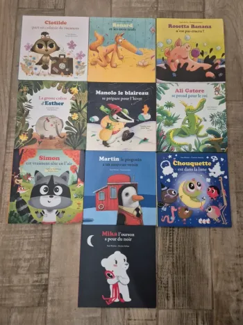 Lot de 10 livres Auzou