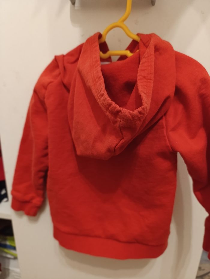 Pull rouge Mickey - photo numéro 2