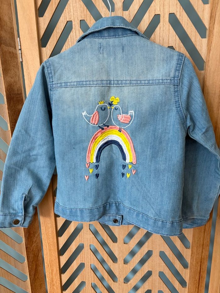 Veste en jeans fille 36m 3a - photo numéro 6