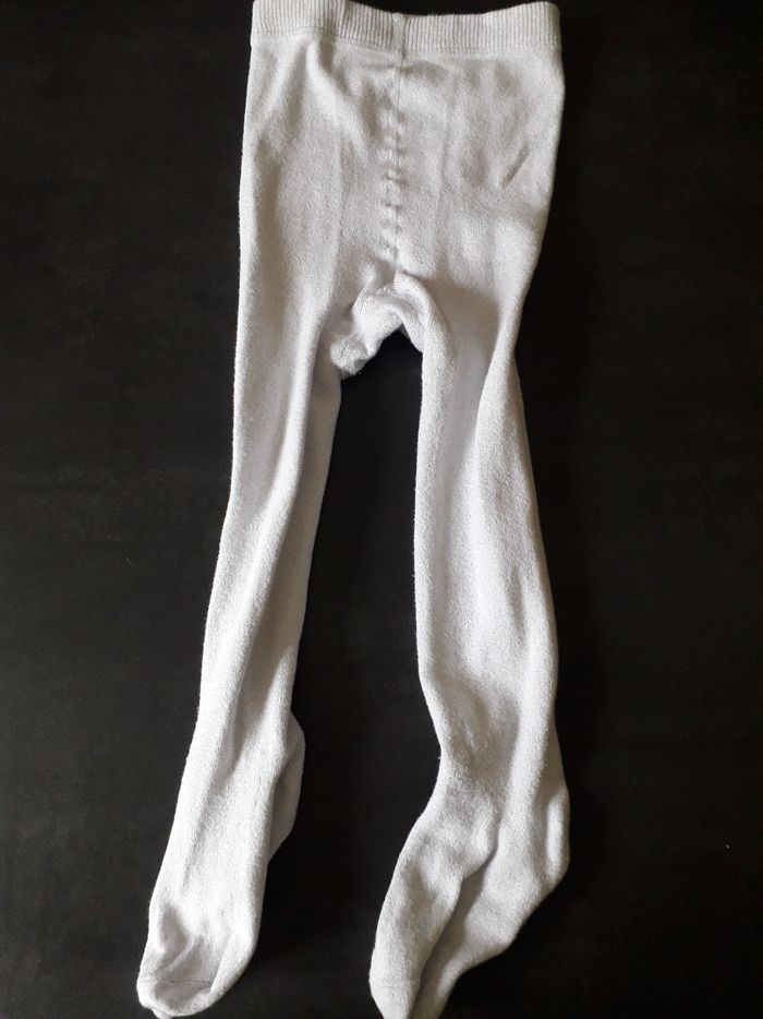 Collant gris pailleté