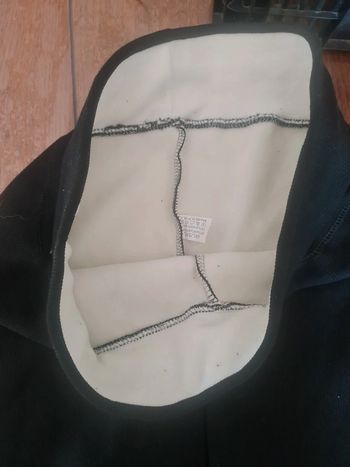 Leggings doublé peluche noir