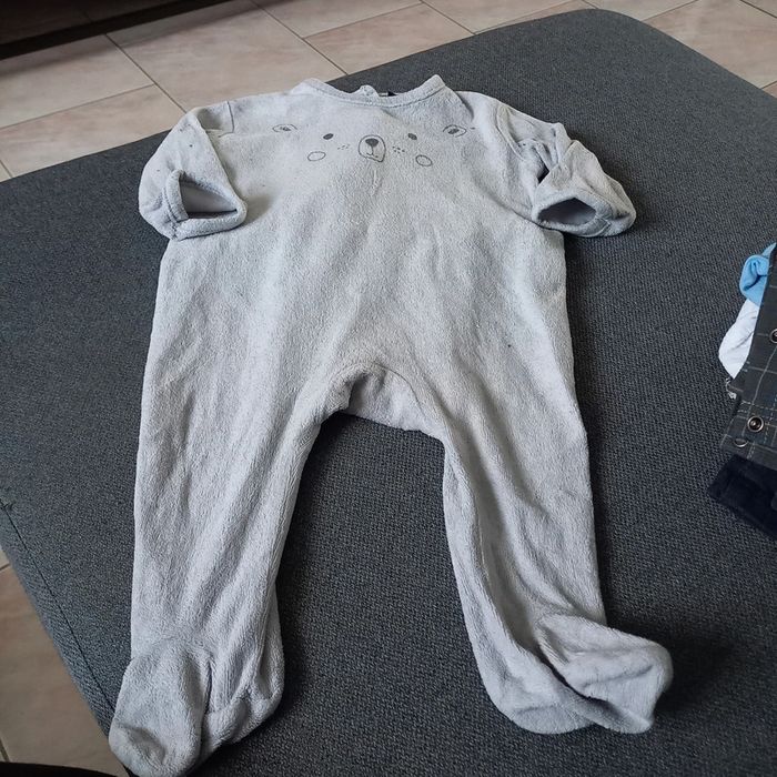 Pyjama gris clair