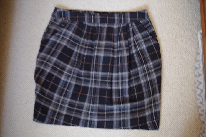 Jupe Noir et blanc Taille : 40 Akac Ecou/ Manoukian