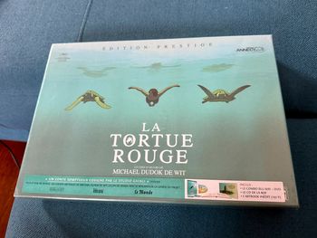 NEUF sous blister plastique La Tortue Rouge Édition prestige coffret Artbook CD Blu Ray livre