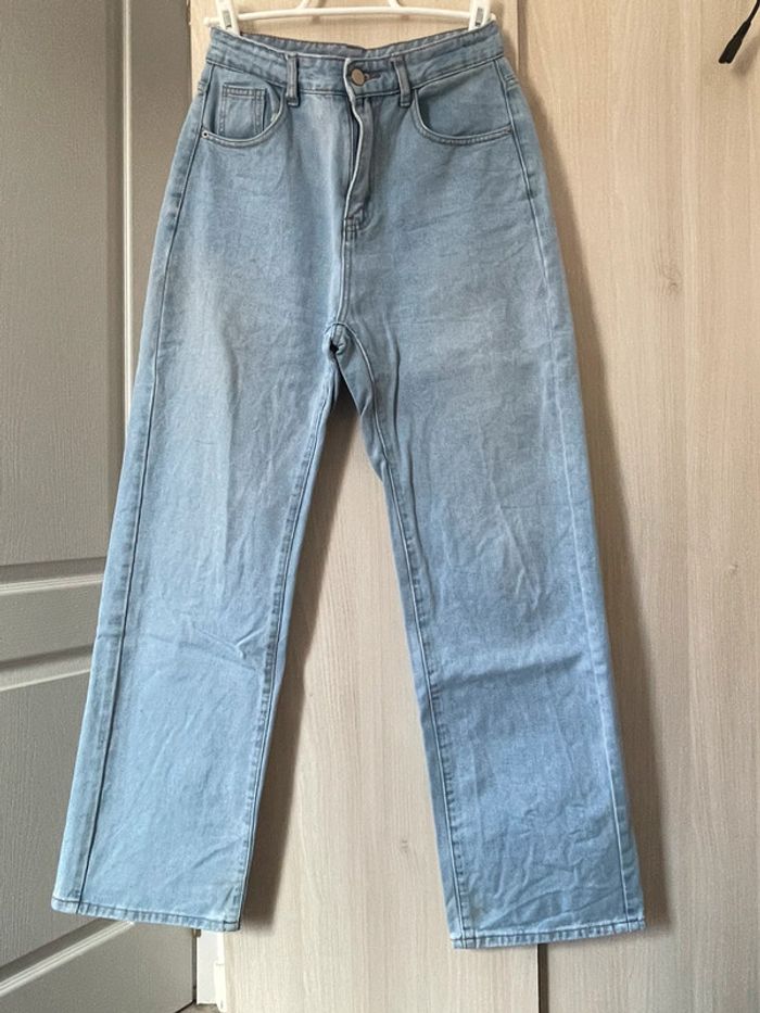 pantalon bleu clair