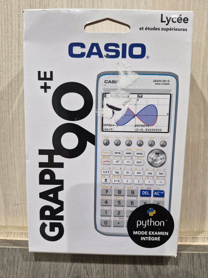 Calculatrice casio graph 90+E