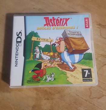 Astérix drôles d'exercices Nintendo ds game in box