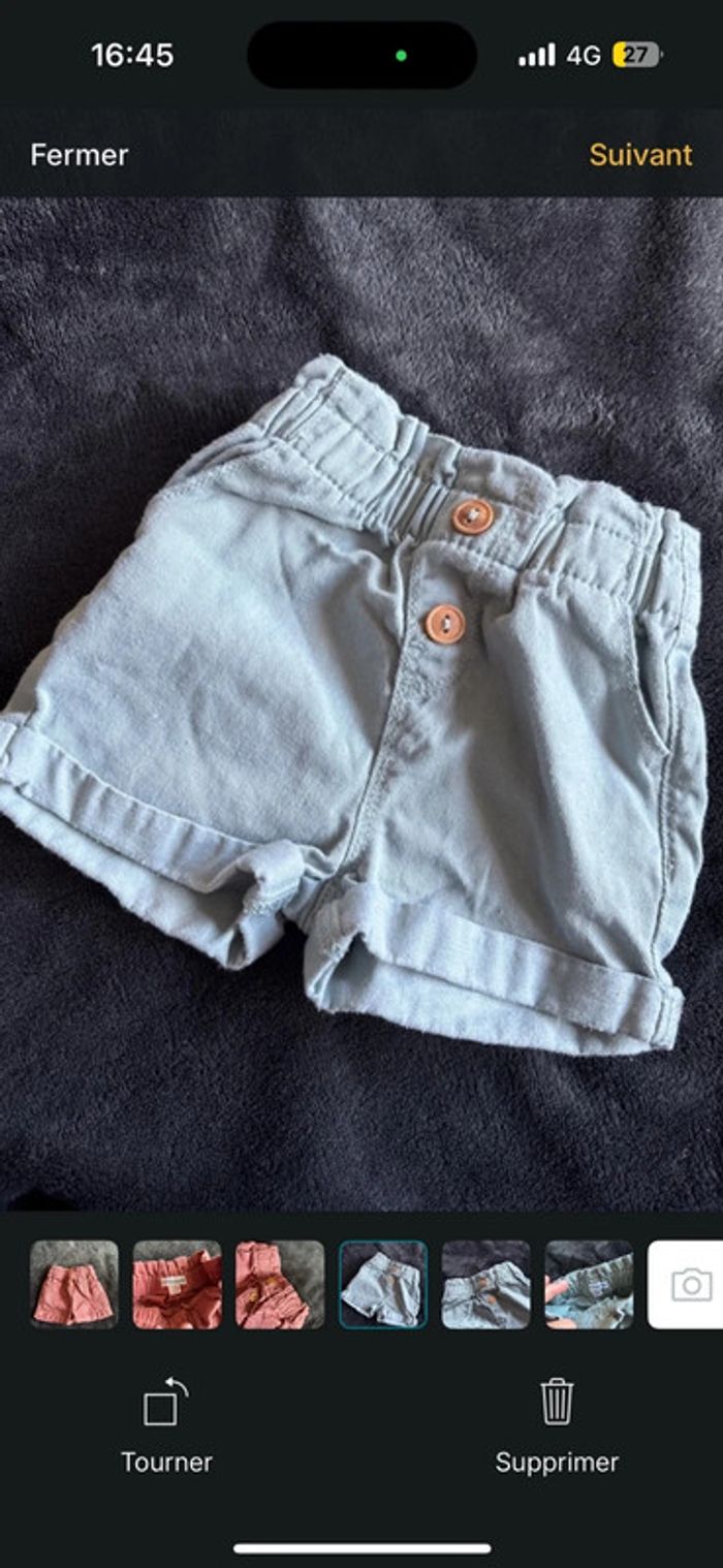 Short fille Vertbaudet