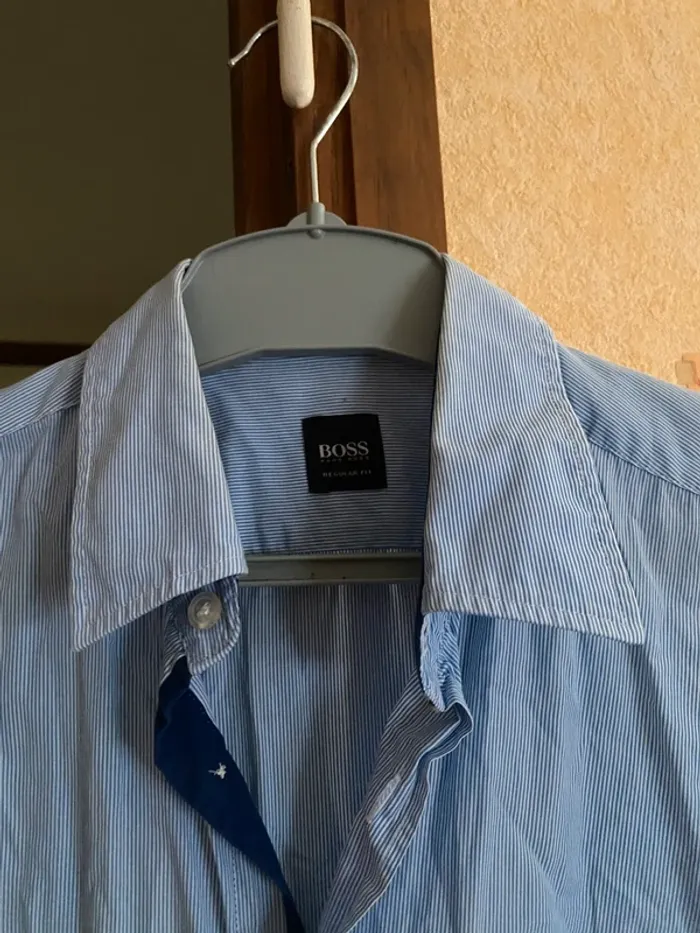 Chemise Hugo Boss Homme 👔 Taille M – Très Bon État - photo numéro 4