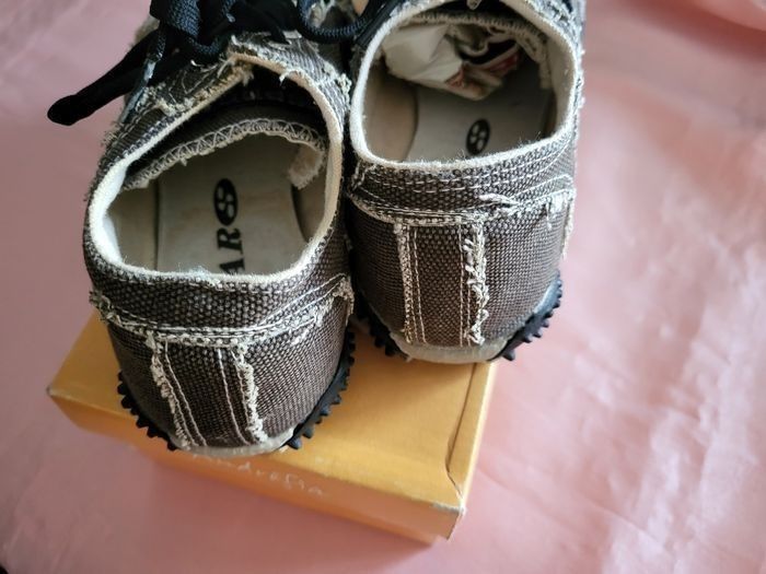 Sneaker toile marron t 37.neuf - photo numéro 5