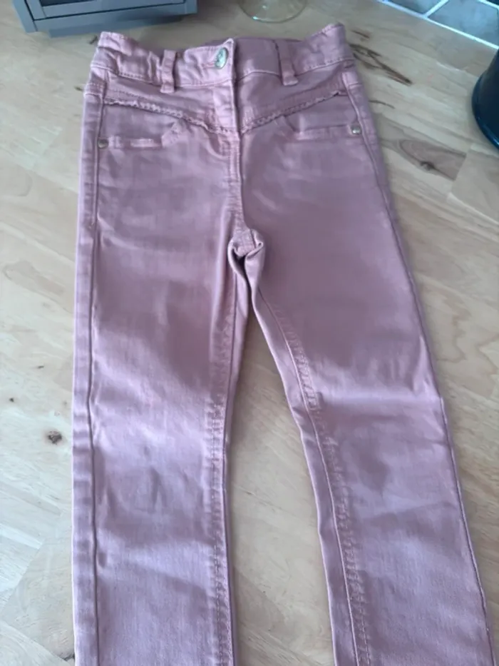 pantalon super skinny Lea vieux rose • TAO • 6 ans - photo numéro 4