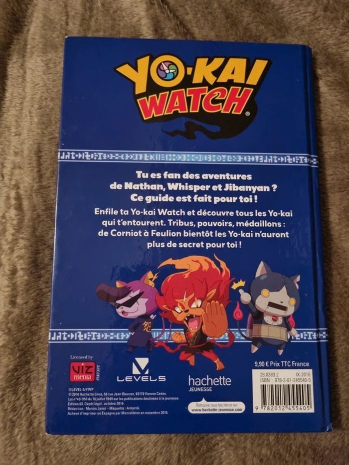 Yo-Kai Watch, le guide officiel - photo numéro 2