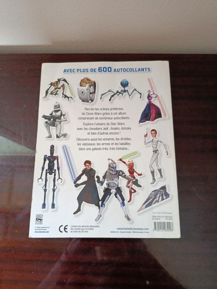 Album autocollants Star Wars - photo numéro 2
