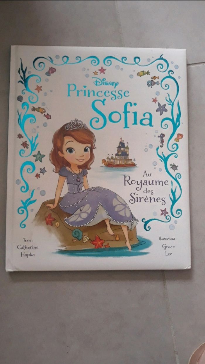 Livre Princesse Sofia Disney