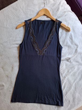 Débardeur Intimissimi t.XS/S coton/soie quasi neuf