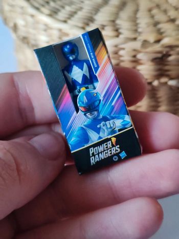 Miniature power ranger bleu - mini brands