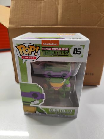 Funko pop 8 bits donatello tmnt