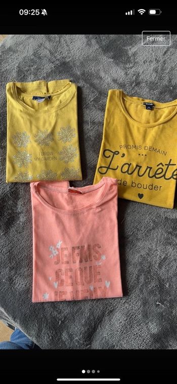 Lot de blouses fille