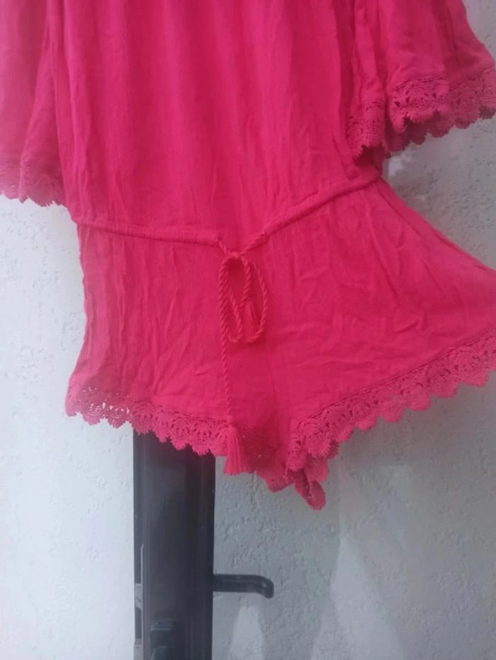 Combishort rose fushia Etam S - photo numéro 2